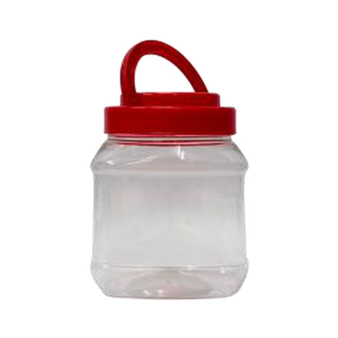 PET Jar 750ml - 83mm Tea Square with handle