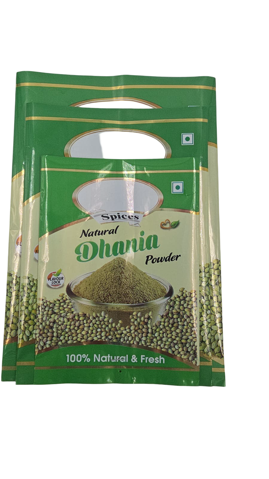 Printed Pouch - Dhania