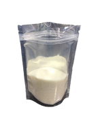 One Side Silver One Side Transparent Standup Pouch (Zipper)