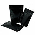 Black Standup Pouch (Zipper, Matte)