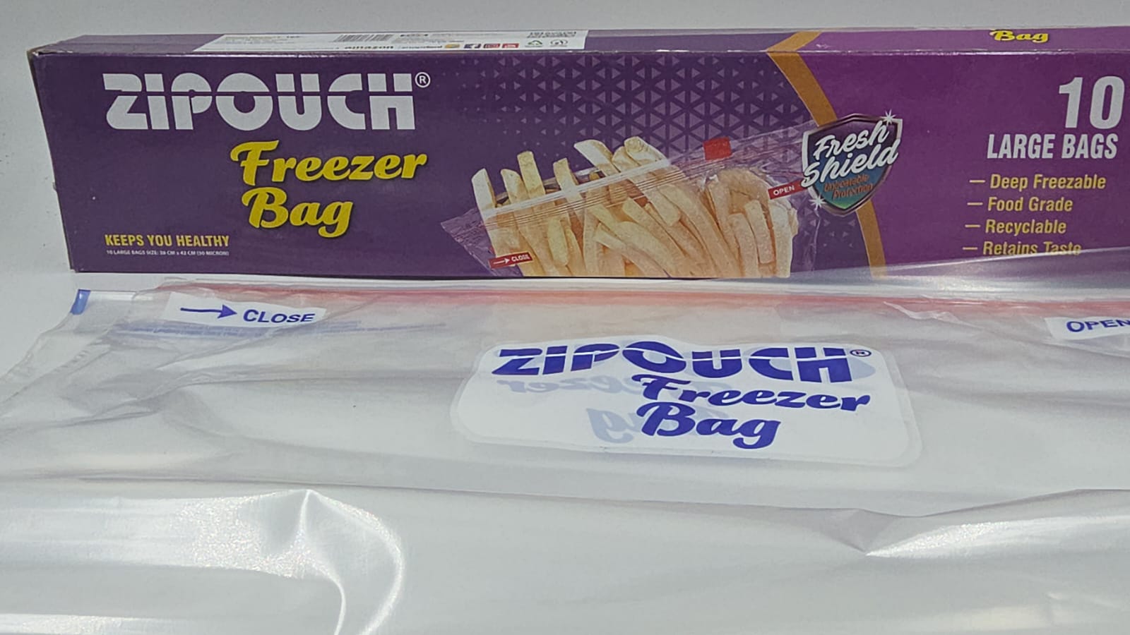 Zippouch Freezer Bag
