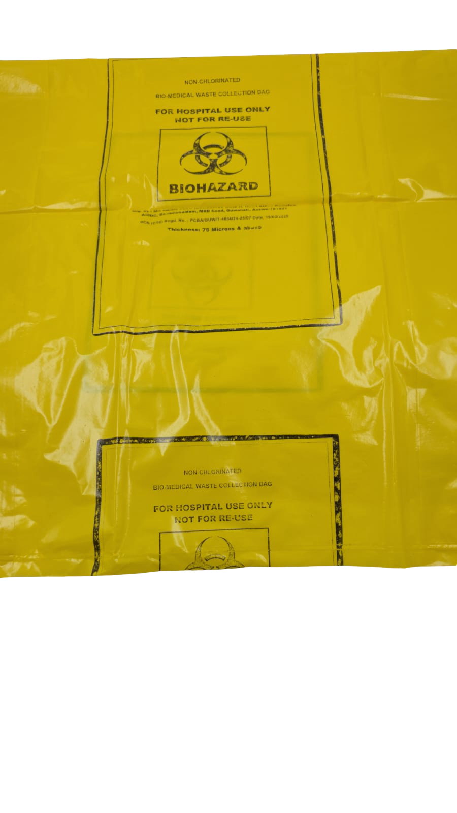 HM Printed Bio-Hazard Garbage Bag