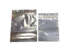 One Side Silver One Side Transparent Standup Pouch (Zipper)