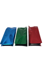 Coloured Silver Pouch
