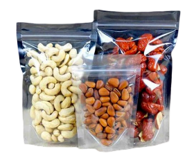 Both Side Transparent Stand Up Pouch (Zipper) (Specially for pickle)